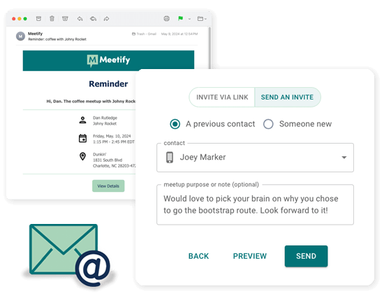 Free reminders and easy email and text messaging